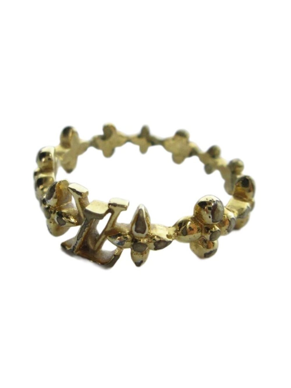 Louis Vuitton Ring Baby Logo Gold